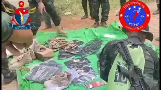 タニンダーリ管区コータウンで軍事政権の協力者である村長を拘束、逃走を図り射殺される