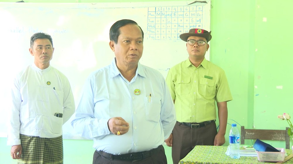 School Reopened in Laymyethna : Chief Minister inspects academic activities