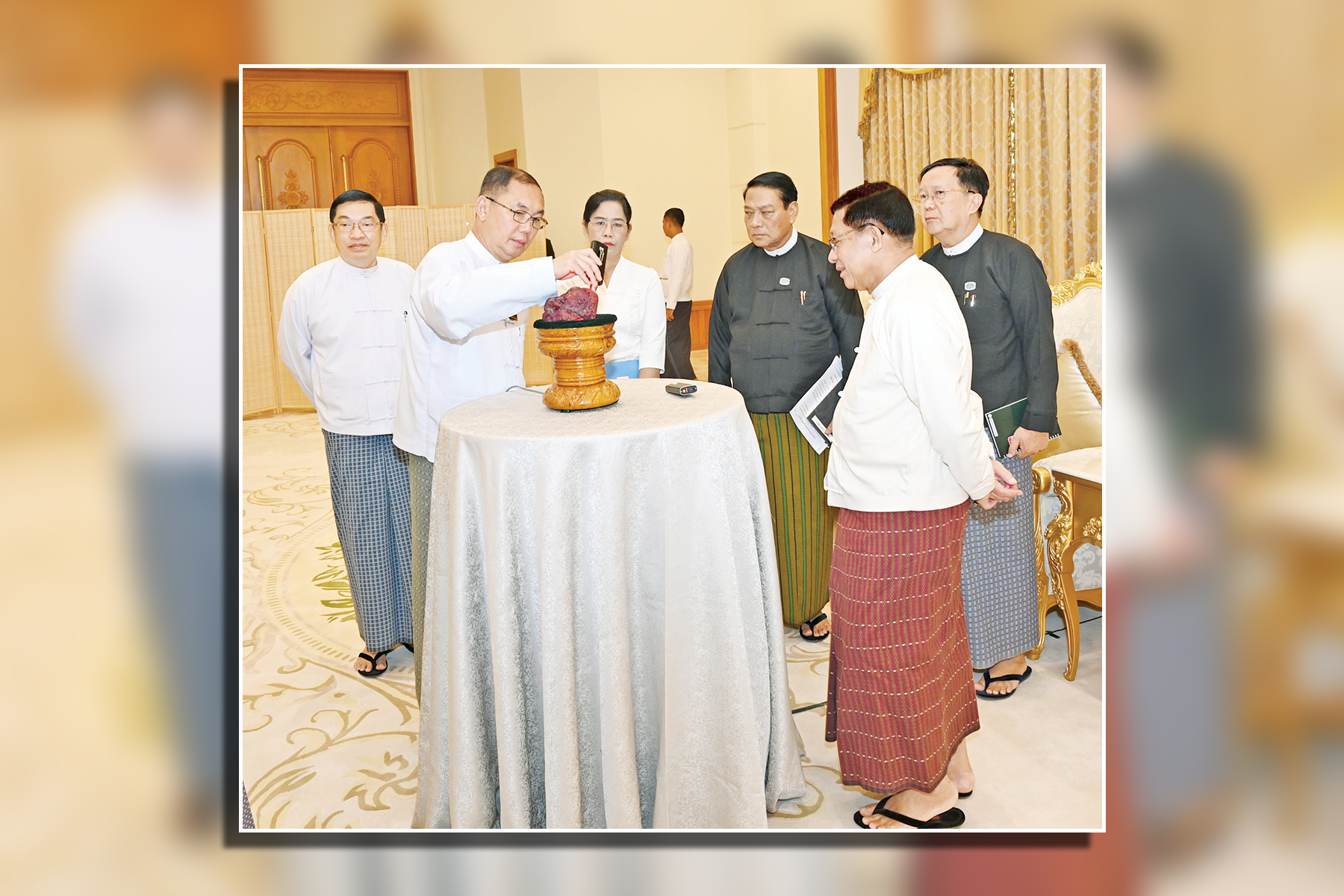 Massive Natural Ruby Discovered in Myanmar's Mogok Gem Land