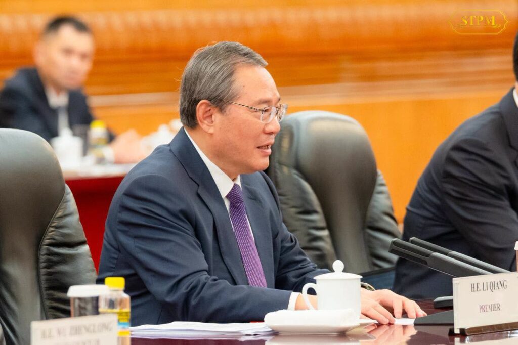 China's Premier: Cambodia a Priority in Beijing's Diplomacy, Reaffirms 'Ironclad Friendship'