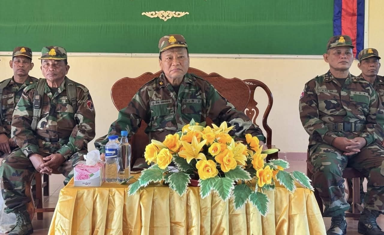 Cambodian Army Enhances Command Training with New Technologies