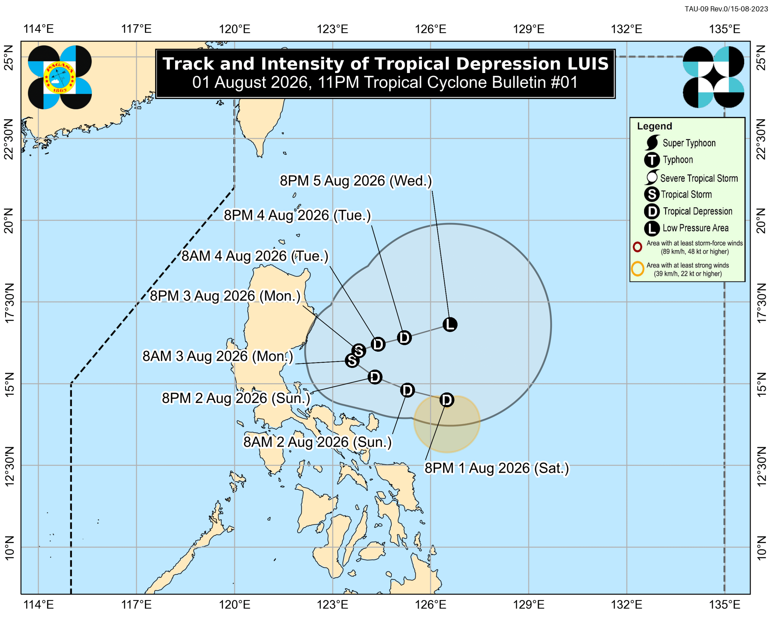 Tropical Depression Luis Forms Inside PAR, May Affect Philippines