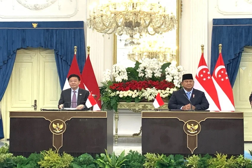 プラボウォ大統領、シンガポール首相に「関係永続」を要請