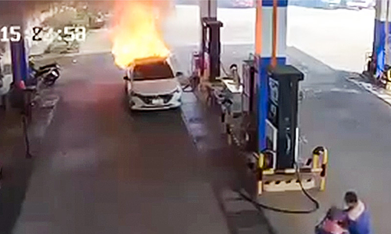 ダナンでの車両火災が警告、リチウムイオン電池の誤った取り扱いによる危険性