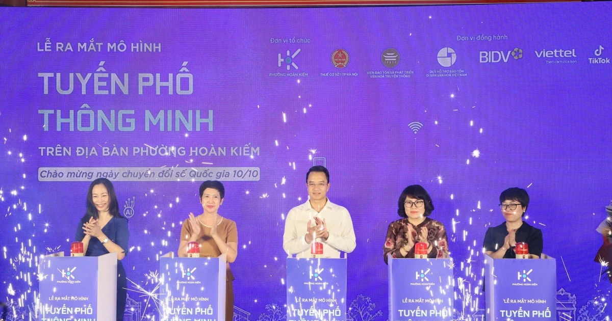 Hanoi Old Quarter Launches Pilot Smart Street Model
