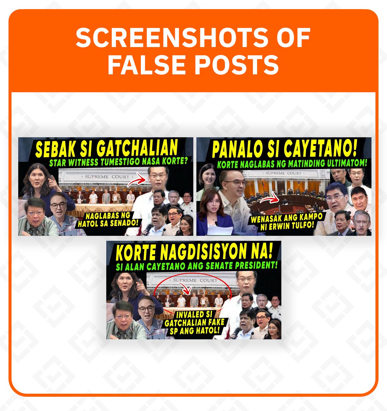 SC did not order Cayetano's return as Senate President, debunked