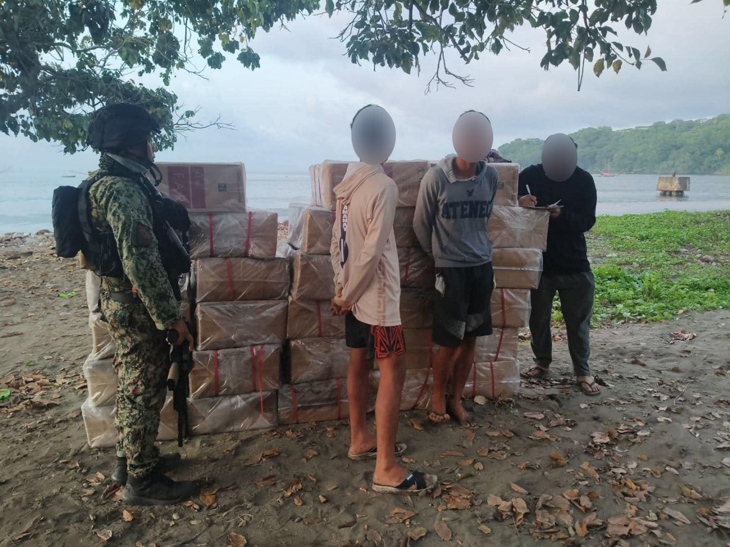 Two nabbed for P1.12-M smuggled cigarettes on Lanao del Norte shore