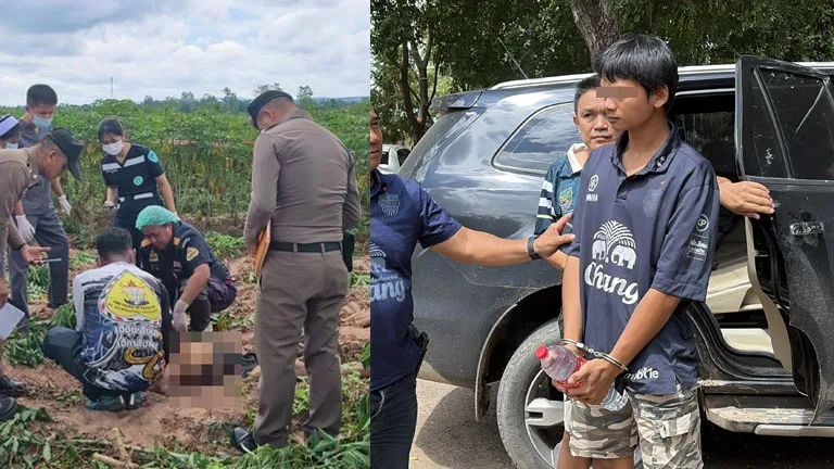 Cassava Farmer Murderer Arrested in Buriram, Thailand