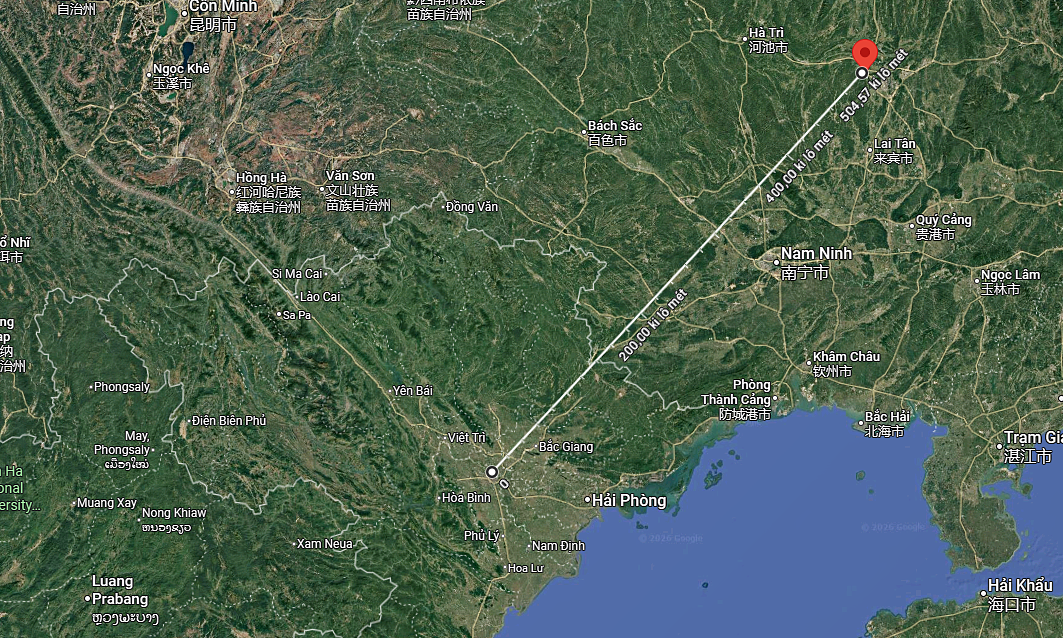 5.2 Magnitude Earthquake in Guangxi, China, Felt in Hanoi