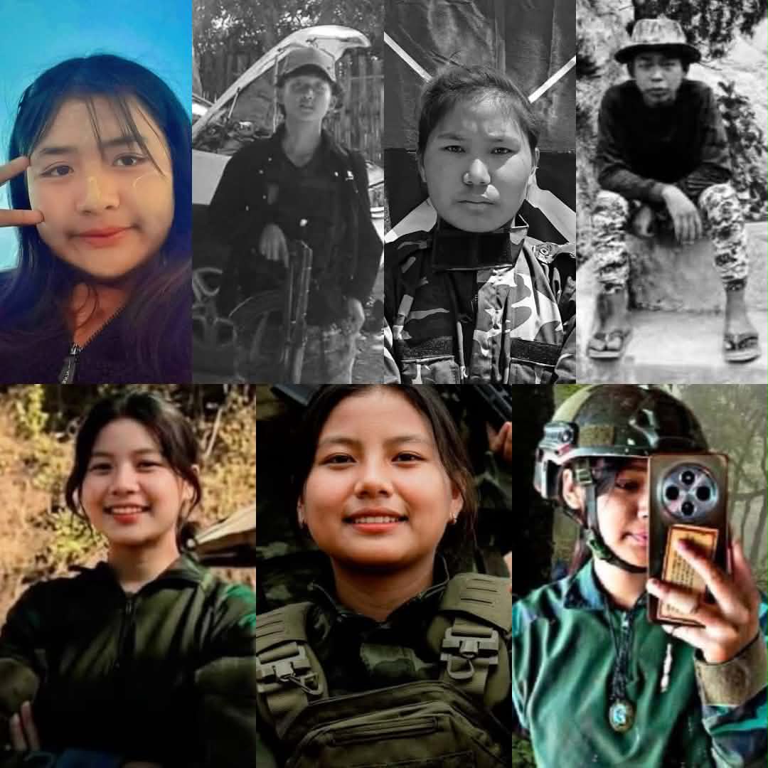 フネム村で軍事グループによるドローン爆撃で女性兵士を含む10人が戦わずして死亡した