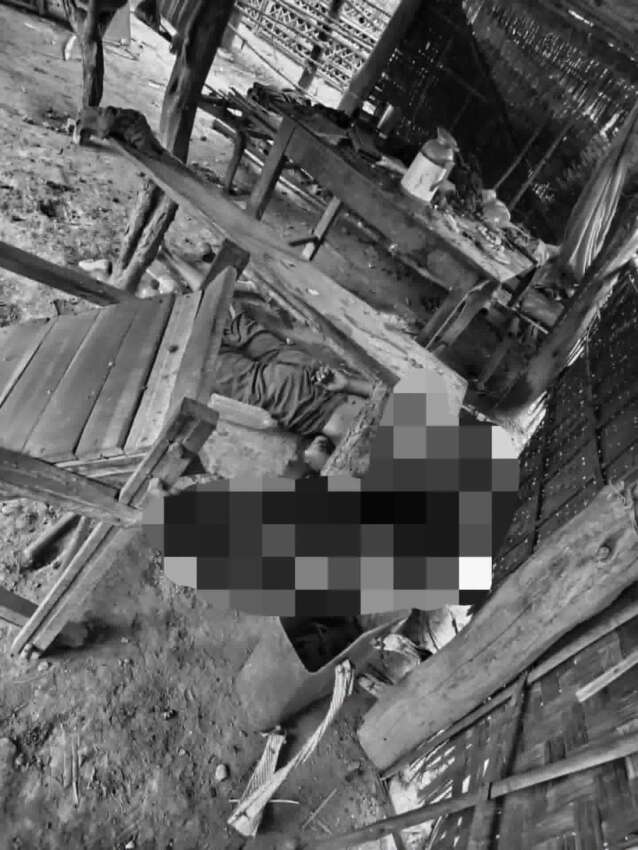 ミャンマー軍、ミンブーとモンユワの村に空爆、住民1人死亡、家屋損壊