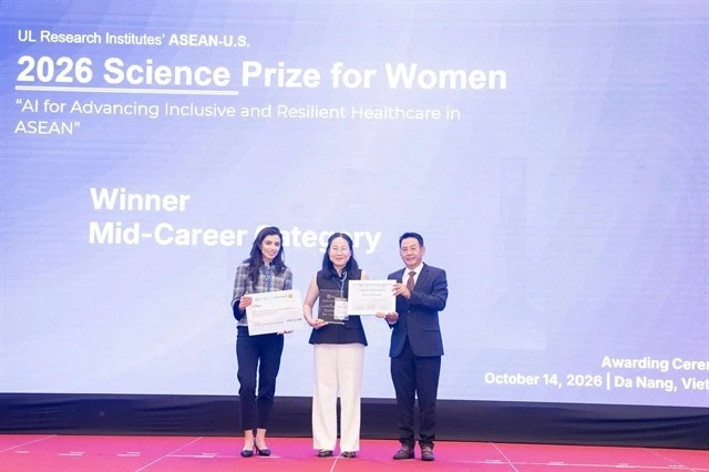 ベトナム人科学者、ASEAN-米国女性科学賞を受賞