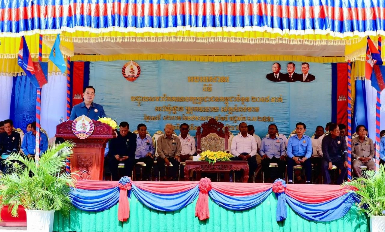 カンボジア与党、新党員2000人超を獲得 地方組織強化へ