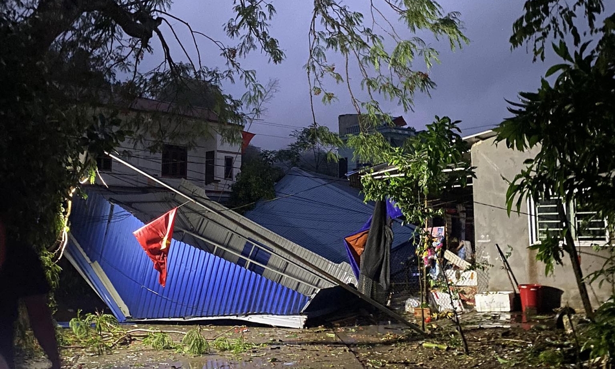 Severe Hailstorms and Gales Strike Northern Vietnam, Causing Widespread Damage