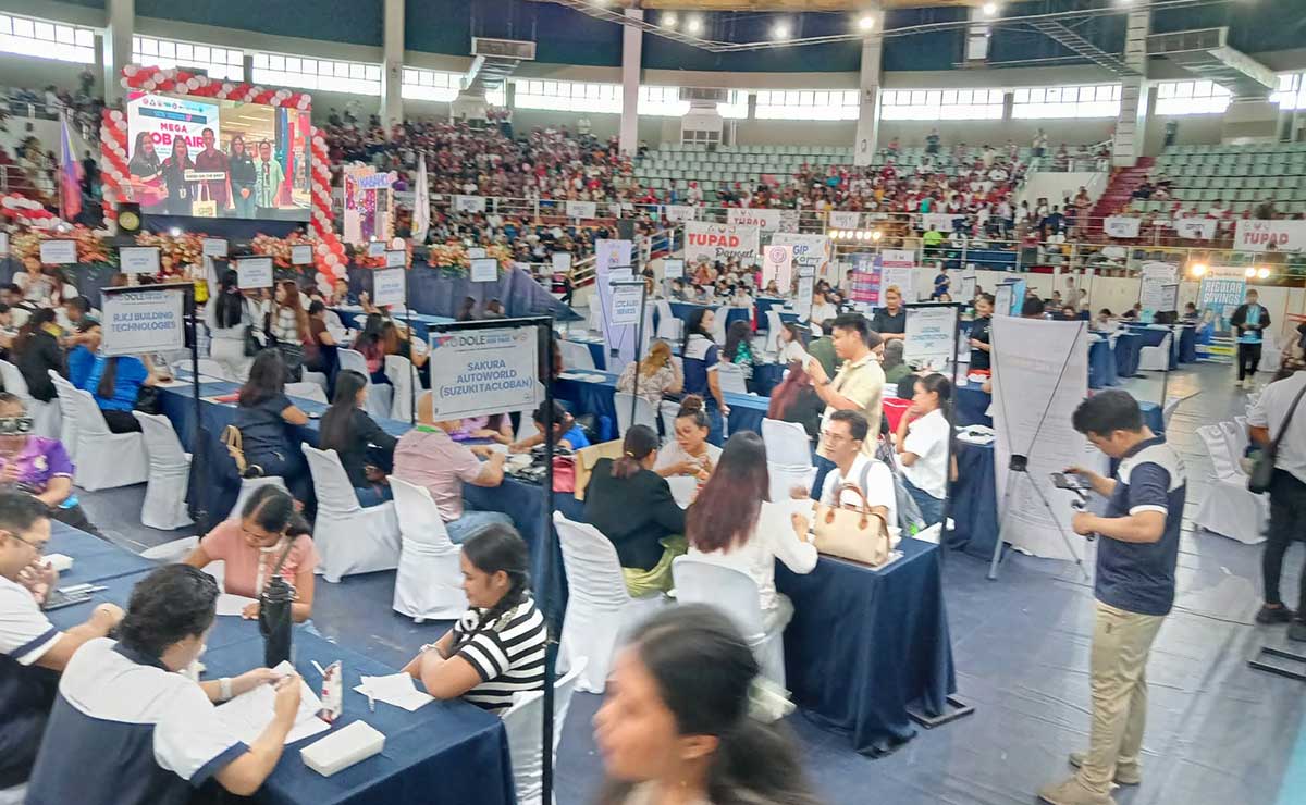Over 6,000 jobs offered in Eastern Visayas job fair