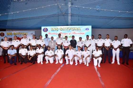 Myanmar-India Naval Diplomacy: Senior Military Officials Attend Dinner Aboard INS Satpura
