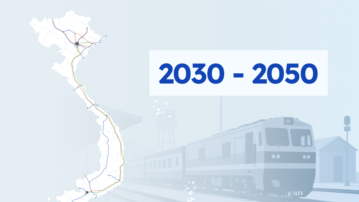 Vietnam's National Railway Network to Enhance Connectivity with China, Laos, Cambodia by 2050