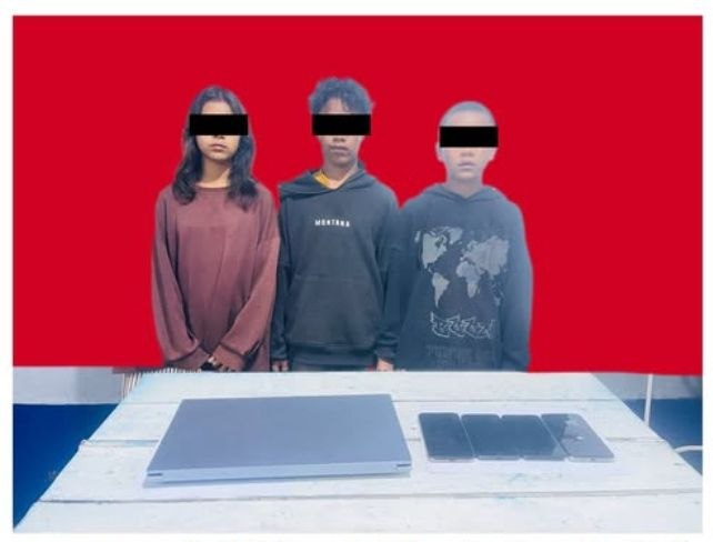 Three teenagers arrested for breaking into and stealing from mobile phone shops in Ayetharyar, Taunggyi Township