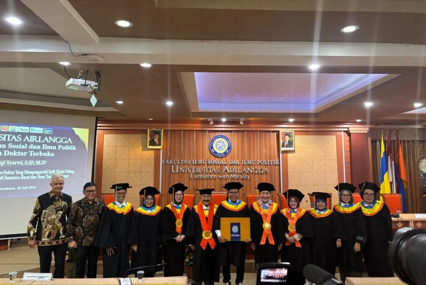 New Model to Explain Split Ticket Voting in Indonesia Earns Doctorate from Airlangga University