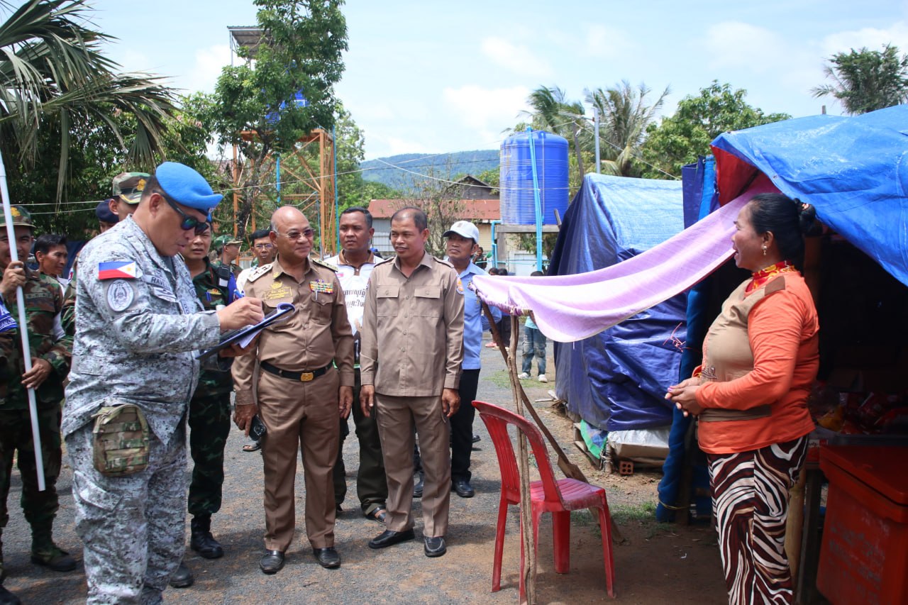 ASEAN Observers Visit Displaced Civilians in Preah Vihear, Urge Early Resolution of Border Issues with Thailand
