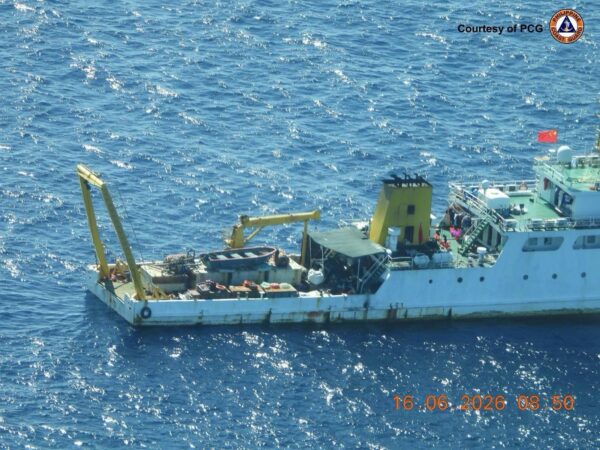 Philippines Confirms Removal of Chinese Floating Platform at Scarborough Shoal