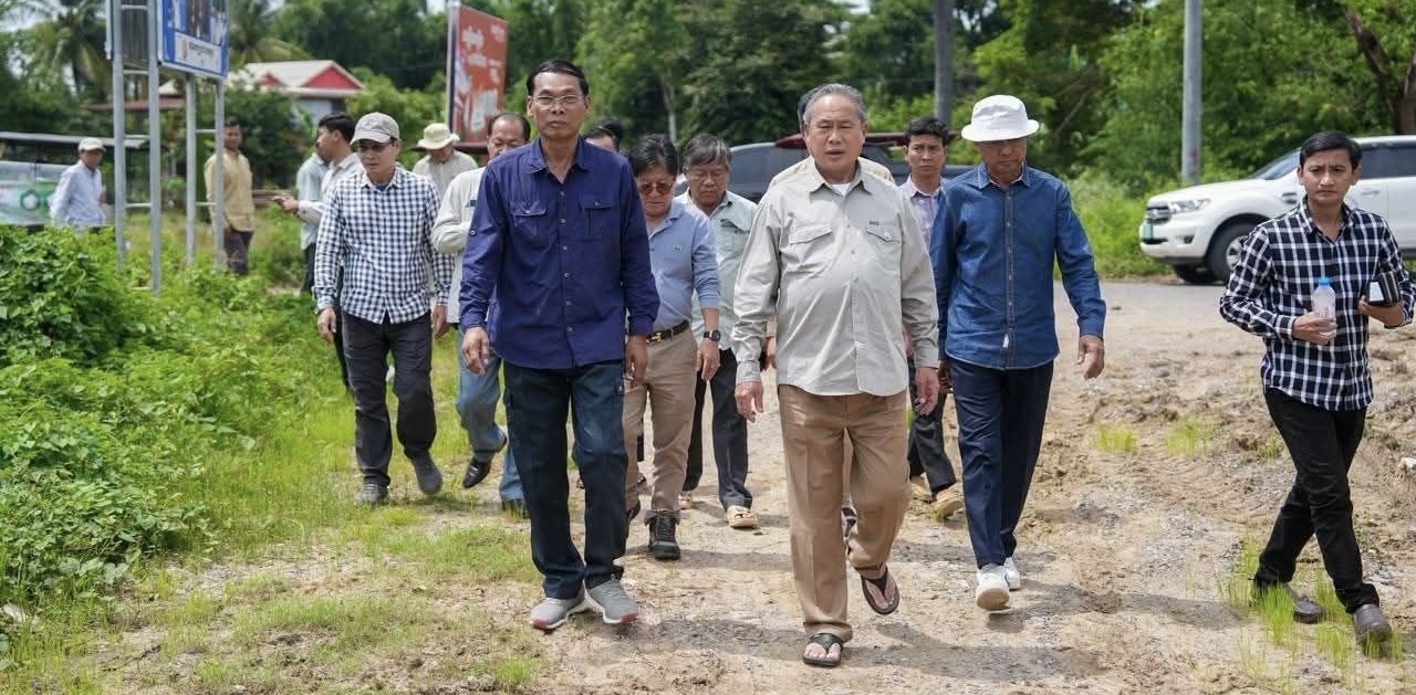 Cambodia Inspects Water Resource Management in Banteay Meanchey Province to Ensure Supply
