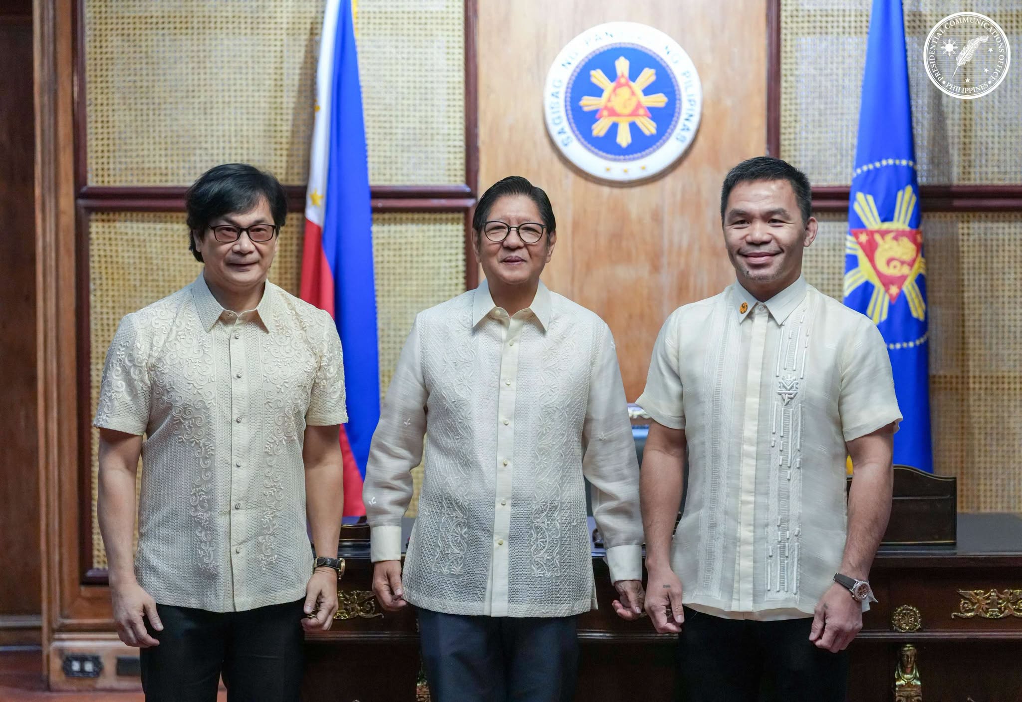 Pacquiao Takes Oath as Chief of Anti-Poverty Commission
