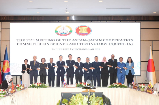 ラオス、科学技術イノベーションで日本・ASEANとの連携強化を確認
