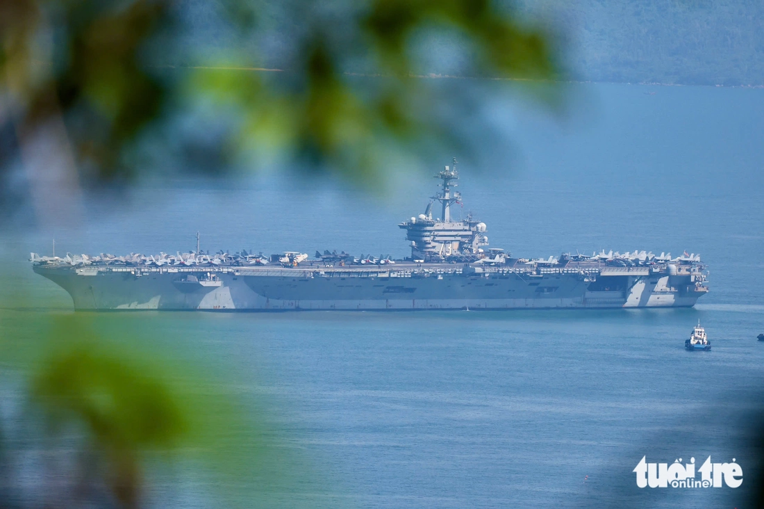 US Aircraft Carrier George Washington Arrives in Vietnam, Signaling Deepening Military-Diplomatic Ties