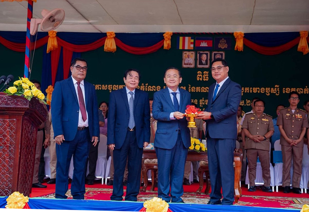 New Governor Appointed for Mong Ruessei District in Battambang, Emphasizing Security and Public Services
