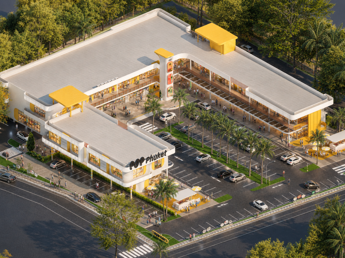 Central prepares 2 community malls