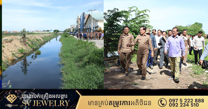 Phnom Penh Accelerates Drainage Canal Restoration and Pumping Station Construction Ahead of Rainy Season