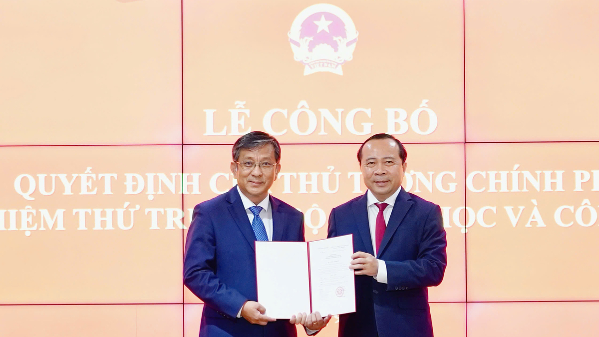 New Deputy Minister Appointed to Vietnam's Ministry of Science and Technology