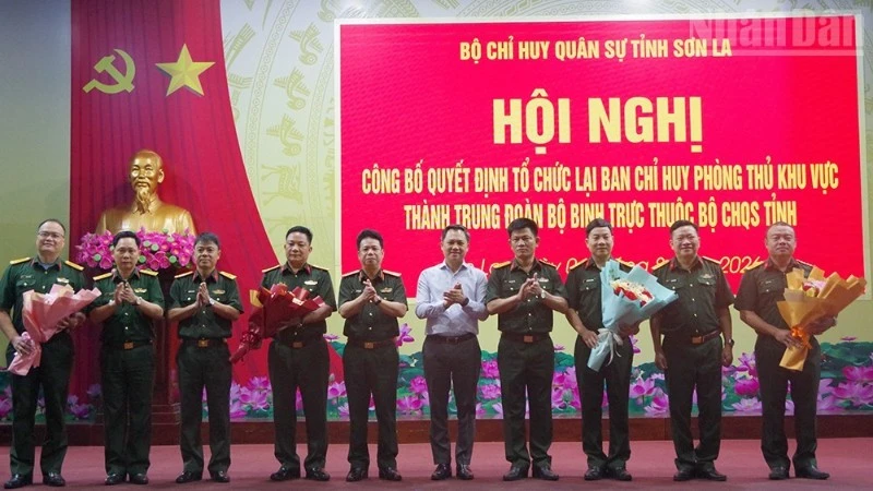 Son La Province Establishes Two New Infantry Regiments as Military Reorganization Continues
