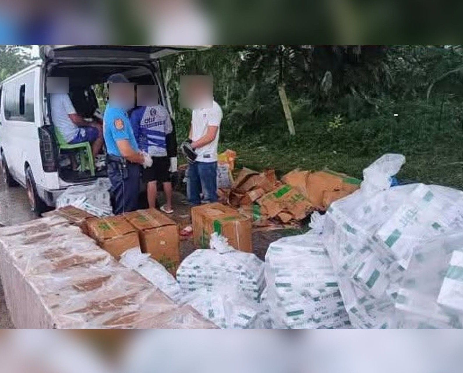 P4.1M Worth of Smuggled Cigarettes Seized in Southern Philippines Operations
