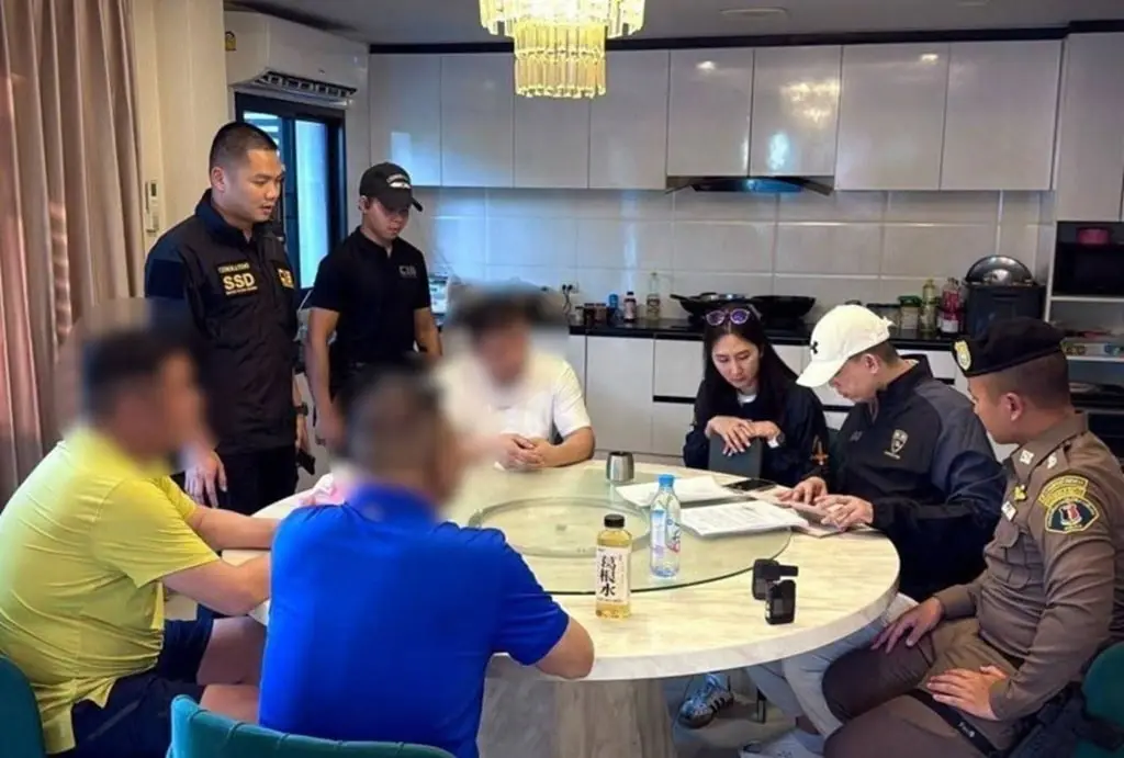 タイ、巨額詐欺の中国人逃亡者4人を逮捕