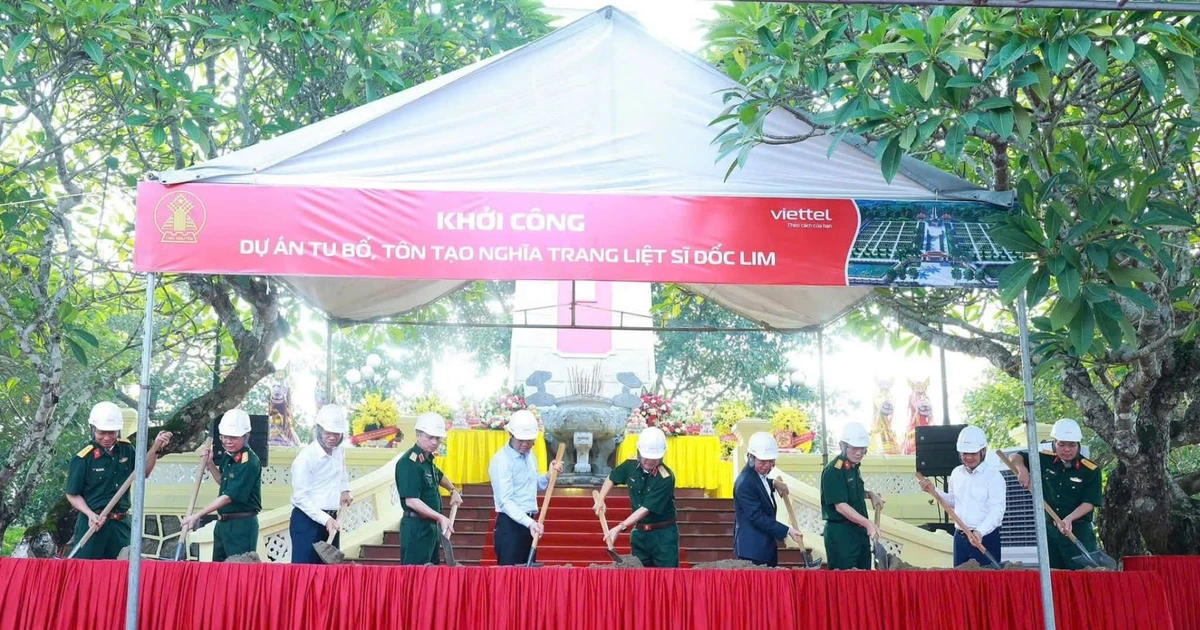 Thai Nguyen Province Commences Renovation of Doc Lim Martyrs' Cemetery