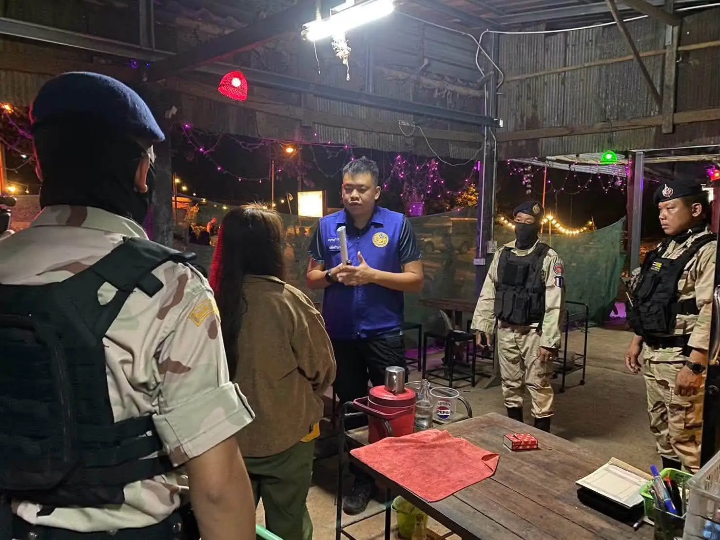 Chiang Rai Karaoke Bar Busted for Underage Workers, Highlighting Anti-Trafficking Efforts