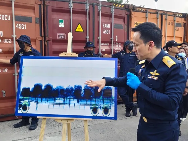 タイ、レムチャバン港で有害廃棄物密輸摘発 15コンテナを差し押さえ