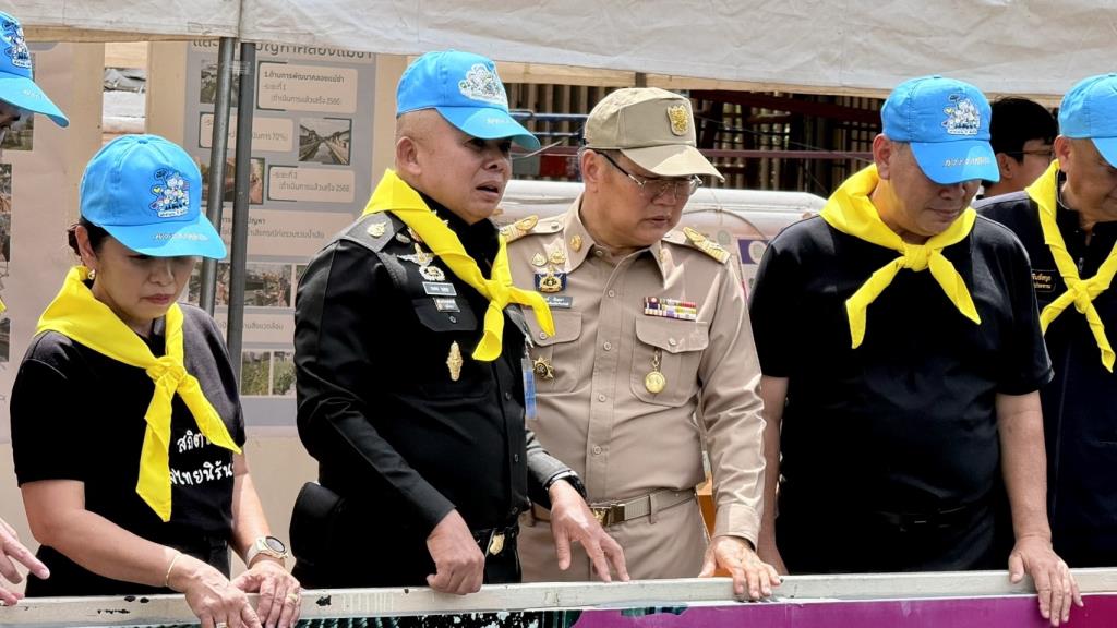 Northern Army Chief Oversees Mae Kha Canal Restoration Progress in Chiang Mai