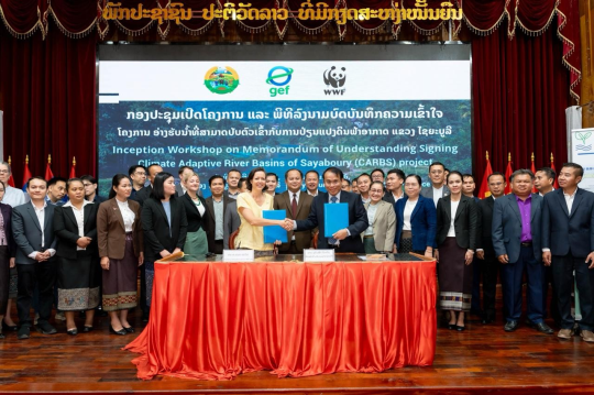 Laos Launches US$6.77 Million Climate Resilience Project in Sayaboury Province