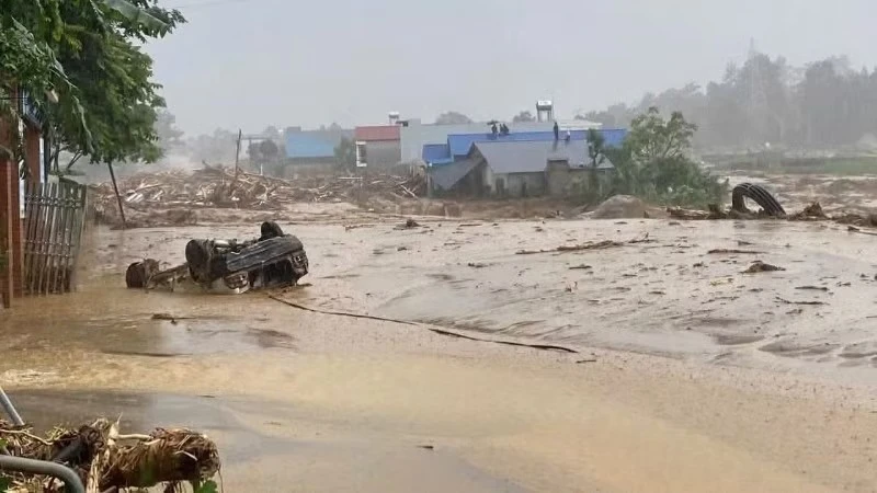 Tuyen Quang Province Issues Flood Warning for Widespread Areas