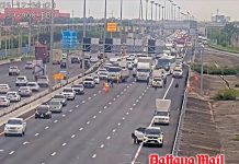 バンコクでタクシー炎上、運転の高齢女性が九死に一生を得る