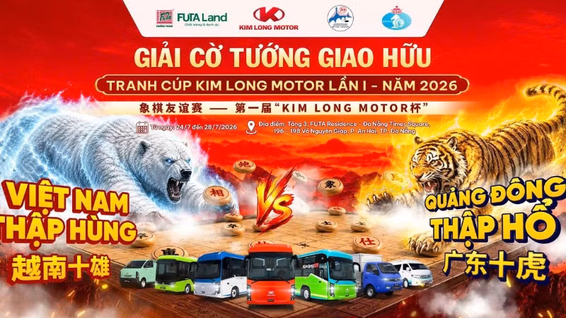 Vietnam-China International Chess Friendship Tournament to be Held in Da Nang