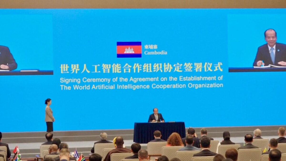 カンボジア、AI国際協力機構の創設メンバーに