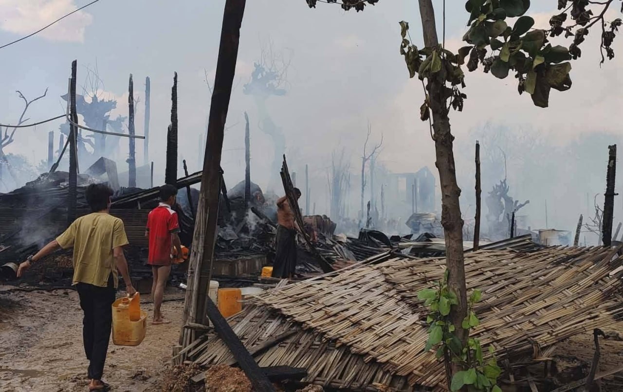 Fourteen civilians killed by airstrike on Buddhist monastery in Myanmar’s Sagaing Region
