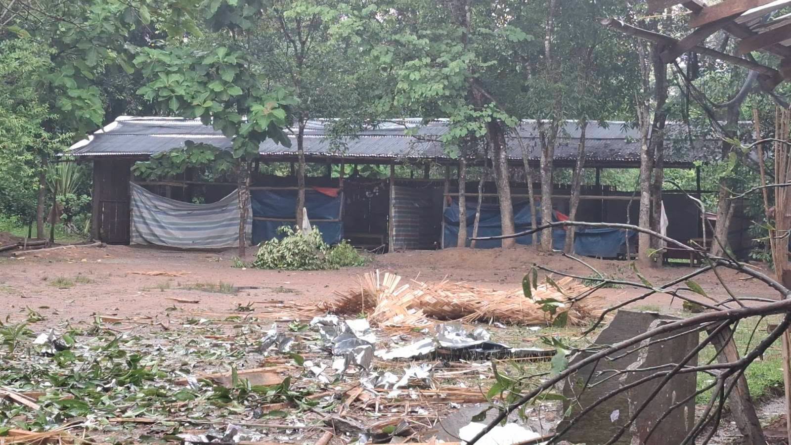 ミャンマー軍事政権による空爆でカレンニー州の学校が閉鎖