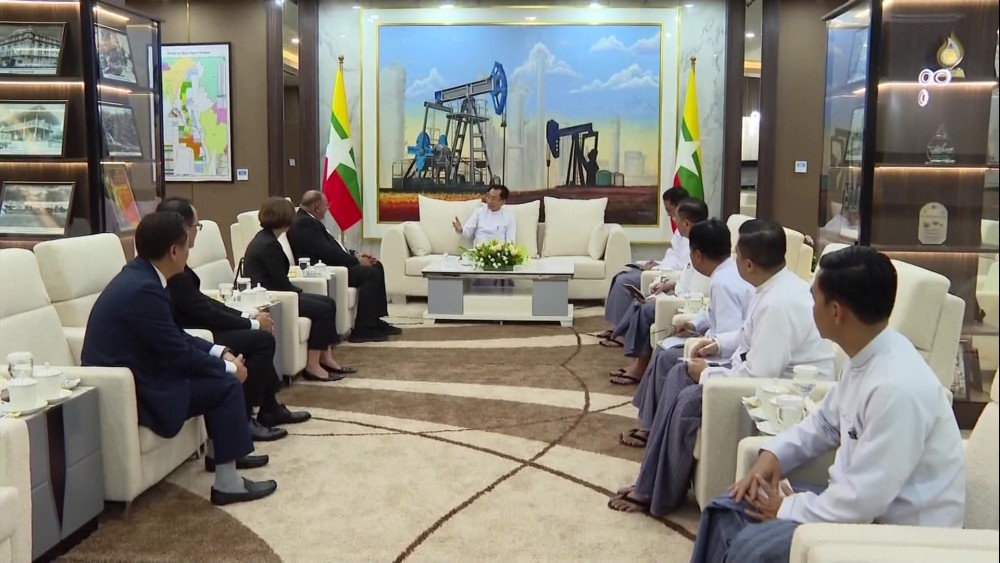 エネルギー分野:ミャンマー・タイエネルギー協力会議