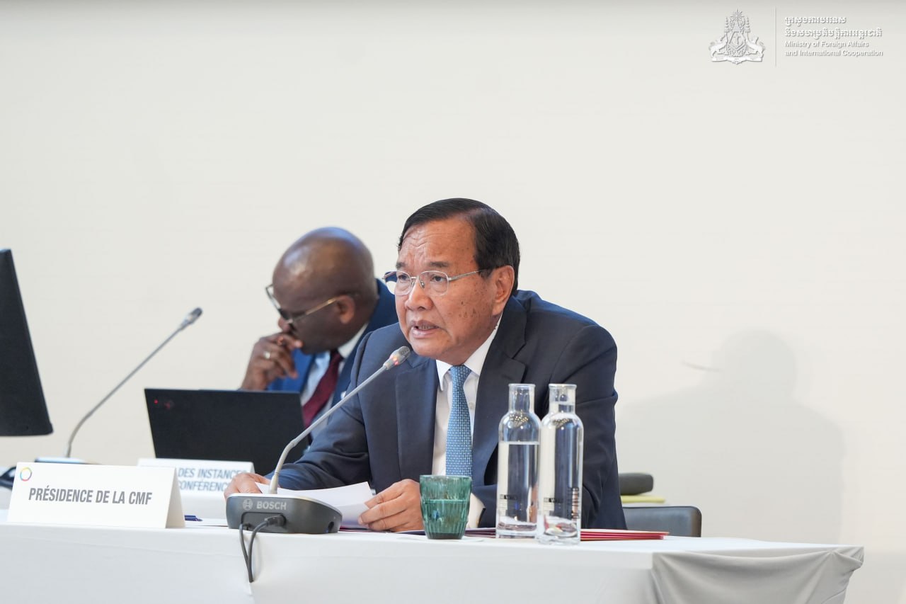 カンボジア外相、パリでフランコフォニー閣僚級会議を主導