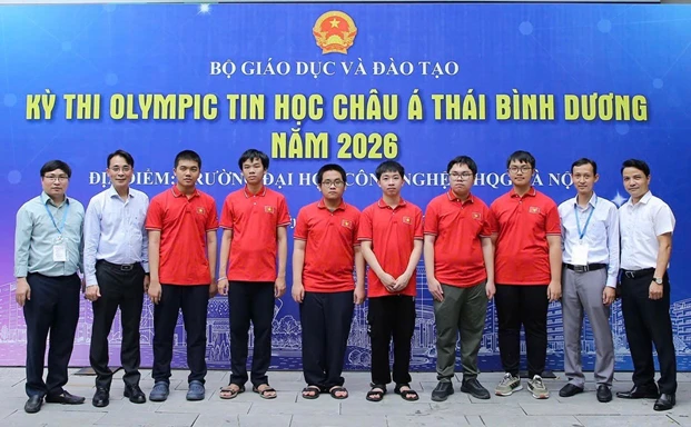 ベトナム代表がアジア太平洋情報オリンピックで金2・銀4の快挙
